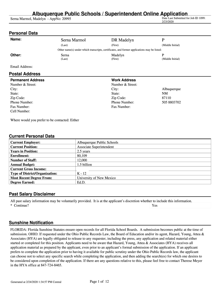 Form preview