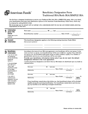 Beneficiary Designation Form