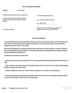 Annual Drinking Water Quality Report