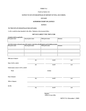 Ohio codicil form - Avoid Common Errors in Applying for a Certificate of Appointment...