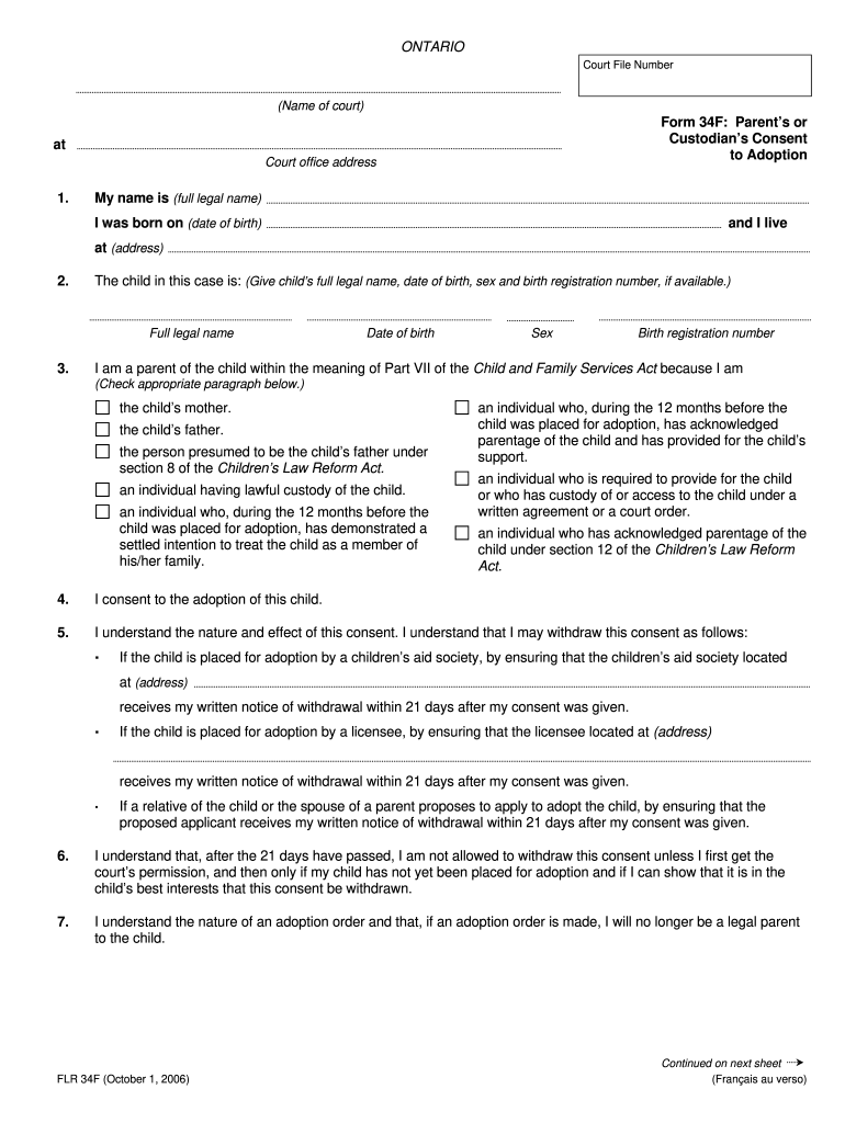 form 34f Preview on Page 1