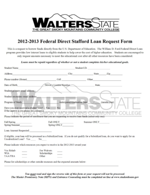 Student Loan Eligibility and Application