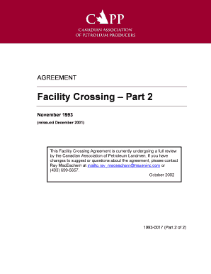 What is a novation in real estate - Facility Crossing Agreement