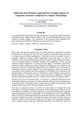 Multiscale hybrid failure approach for strength analysis of bb - ICCM - iccm-central