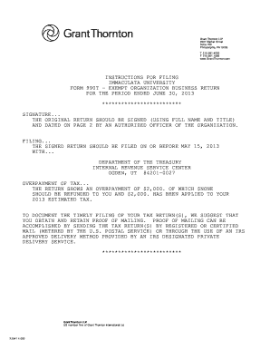 Form 990T Exempt Organization Business Return