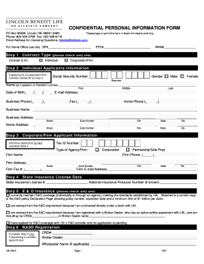 Lincoln Benefit Life Agent Appointment Checklist