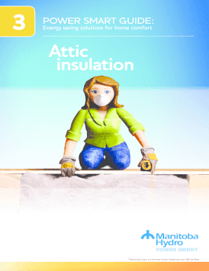 Power Smart Guide: attic insulation - Manitoba Hydro - hydro mb