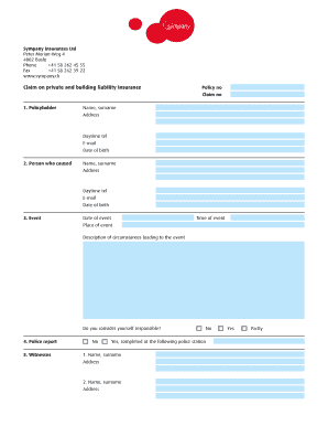 Schadensmeldung bei Privathaftpflicht- und Gebäudeversicherung