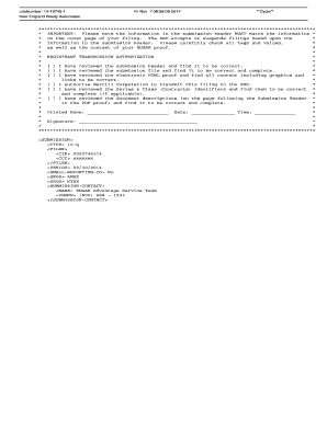 SEC Form 10-Q Filing Authorization