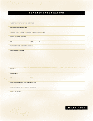 Golden Apple Award Nomination Form