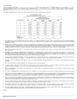 Household Eligibility Application