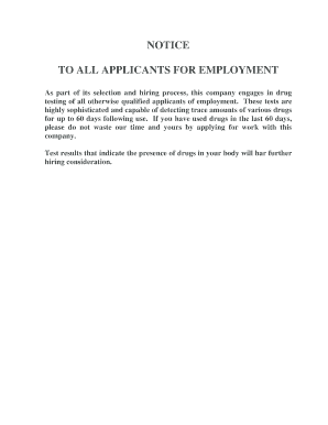 Employment Application Form