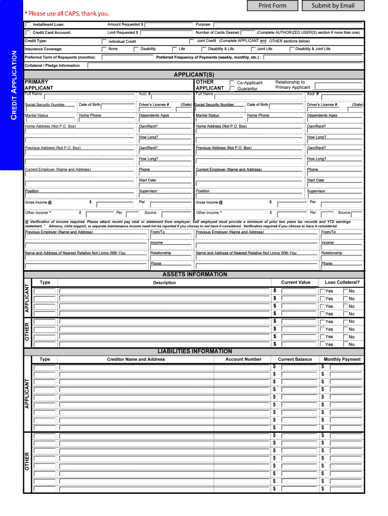 Fillable Online securefirstcu * Please use all CAPS, thank you. Submit ...
