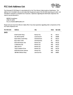 FCC EEO Program Report