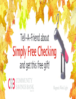 Tell-A-Friend Free Gift Form