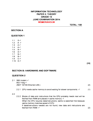 INFORMATION TECHNOLOGY PAPER 2: THEORY GRADE ... - Impak