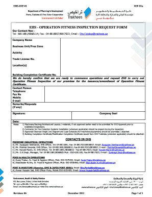 IOF-01a OFC for Operations Fitness Inspection Request Form - ehss
