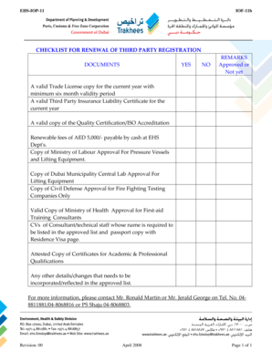 (OFC)/NOC for OPERATION REQUEST FORM - ehss