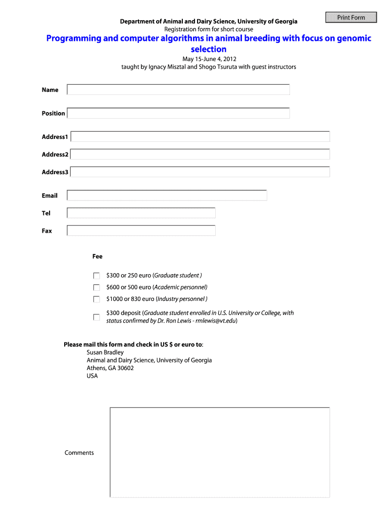 Form preview