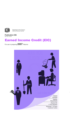 IRS Publication 596 Earned Income Credit