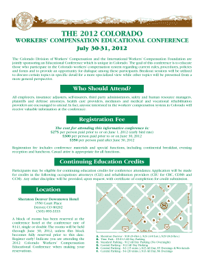 COLORADO - International Workers' Compensation Foundation - iwcf