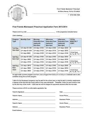 Form preview