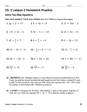 lesson 2 homework k.5