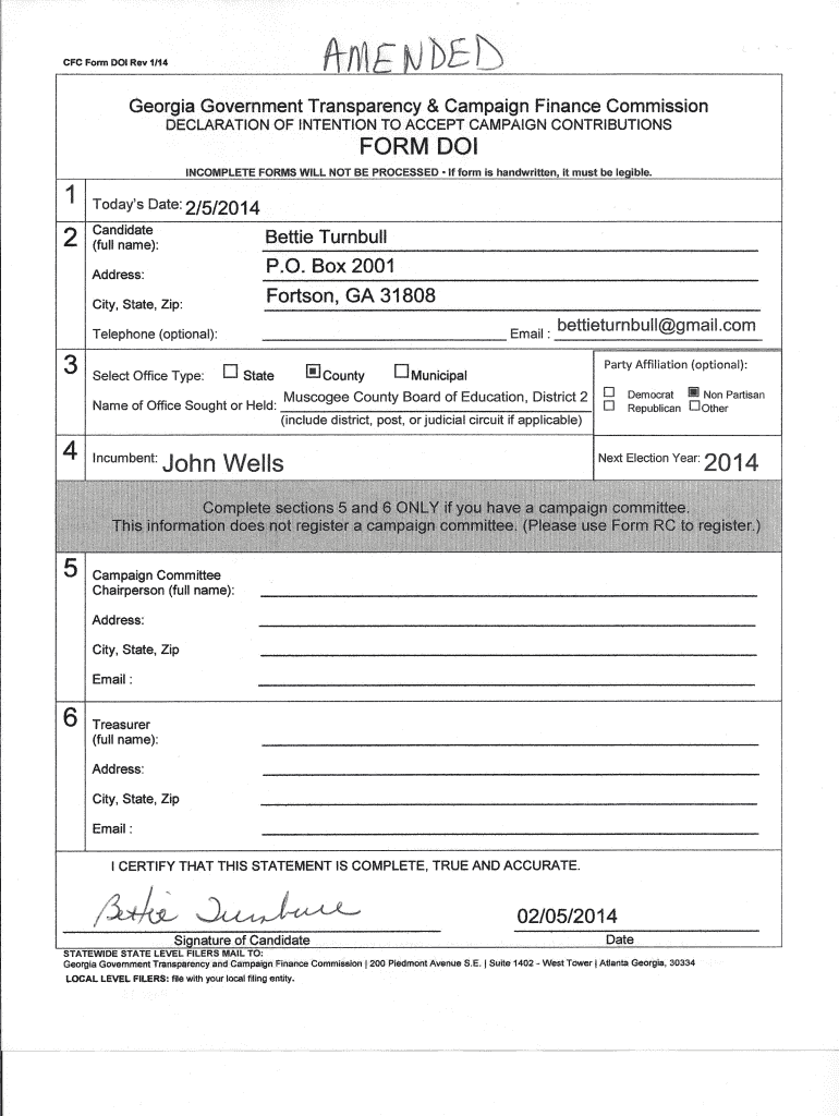 Form preview