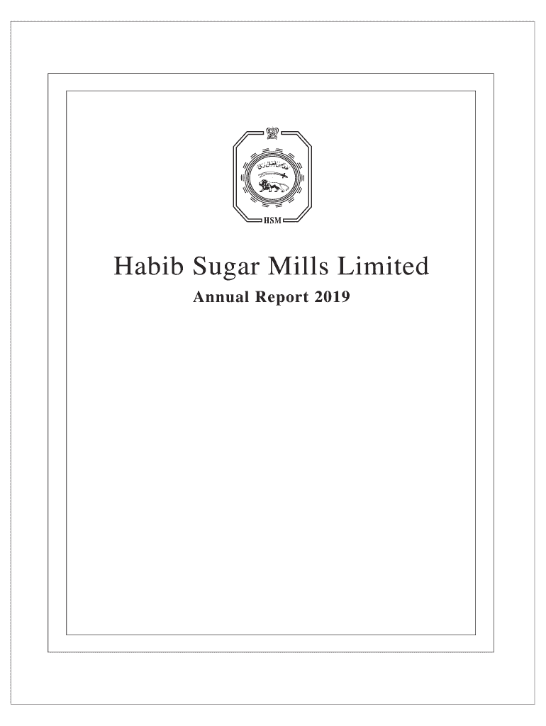 Fillable Online Habib Sugar Mills Limited Habib Sugar Mills Ltd. Fax
