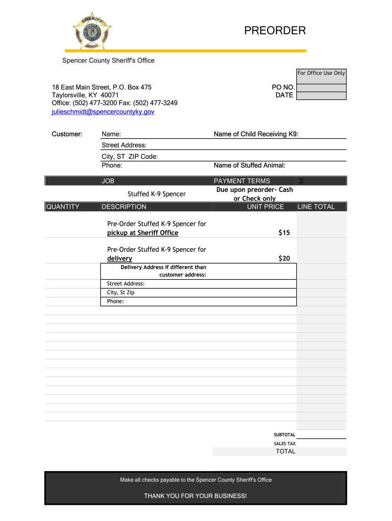 Form preview