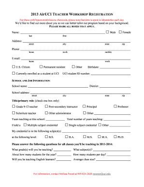 Form preview