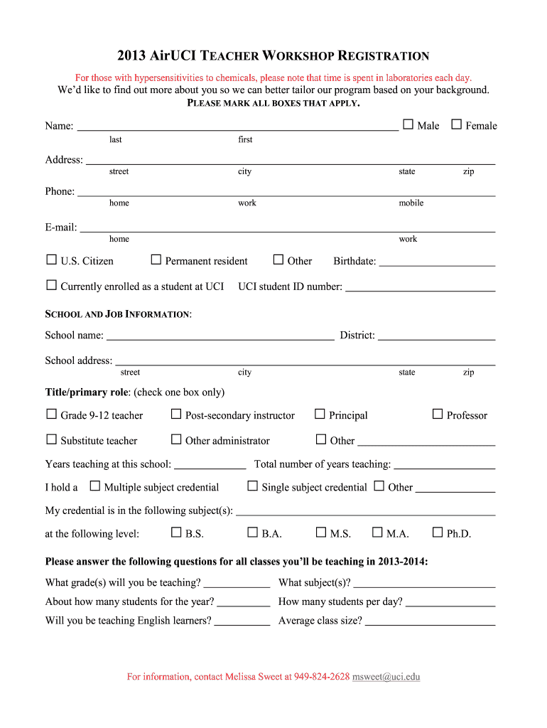 Form preview