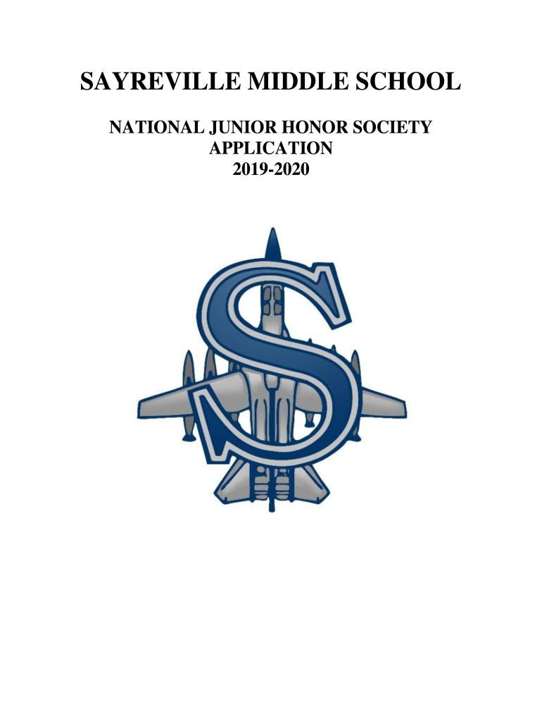 Fillable Online Sayreville Middle School is now a proud partner of the