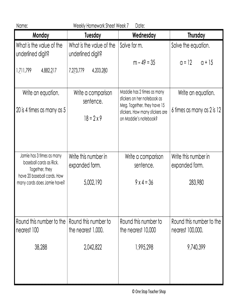 breaking free homework week 7