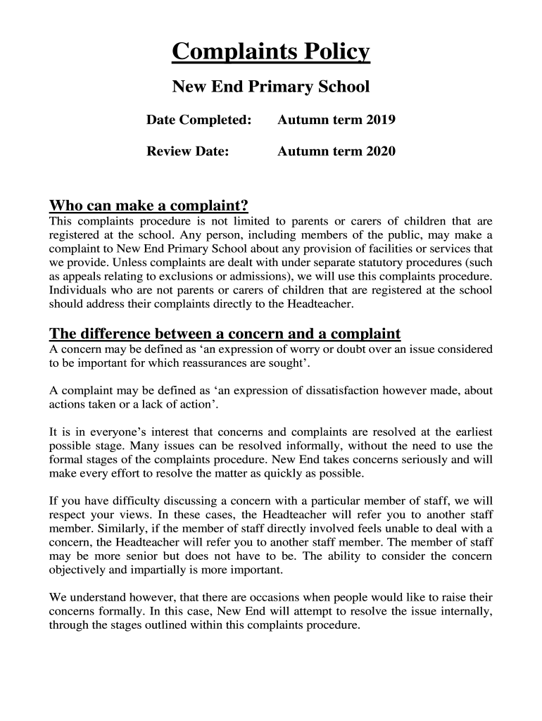 Form preview