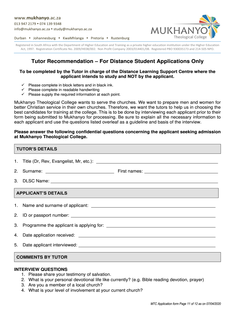 Fillable Online Durban Johannesburg KwaMhlanga Pretoria Rustenburg Fax