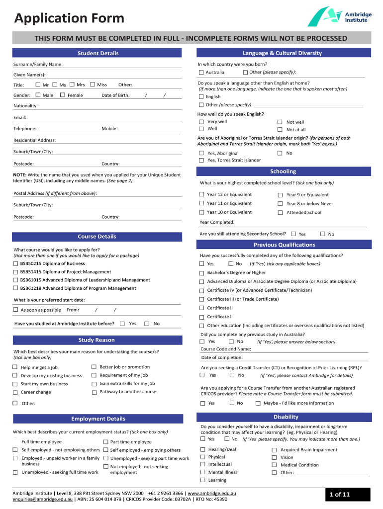 Form preview