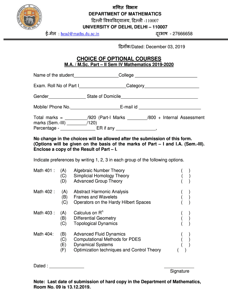 Form preview