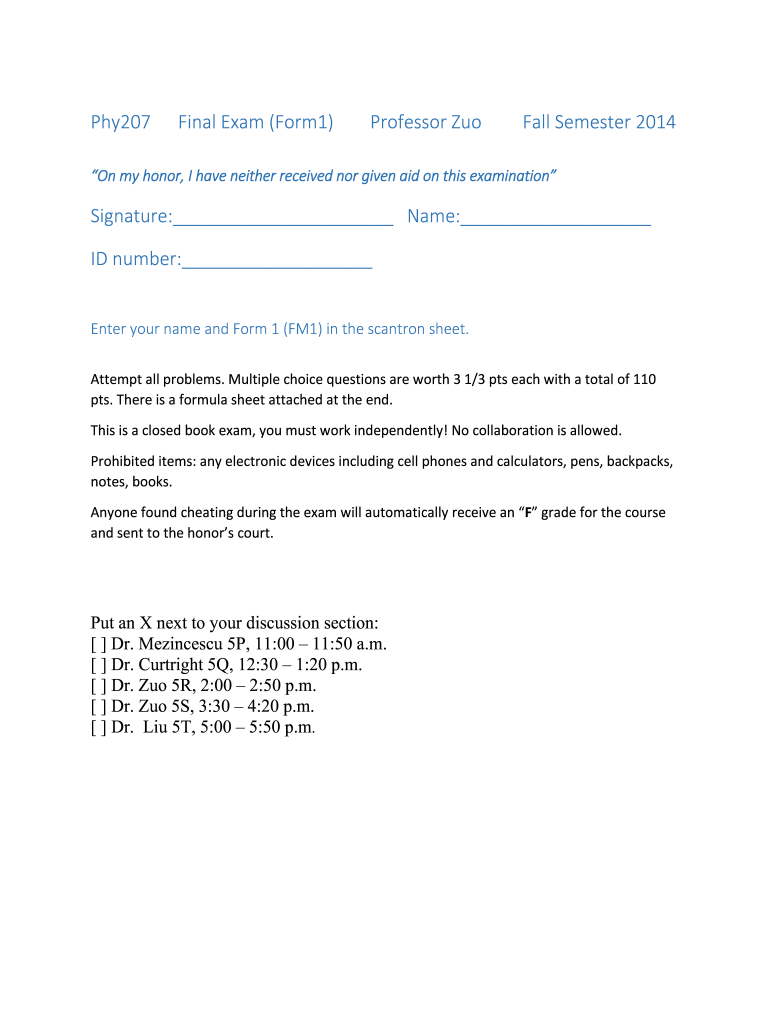 Form preview