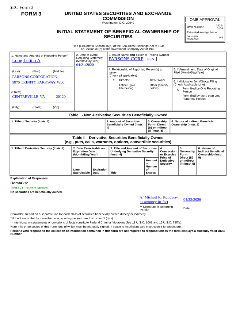 Form preview