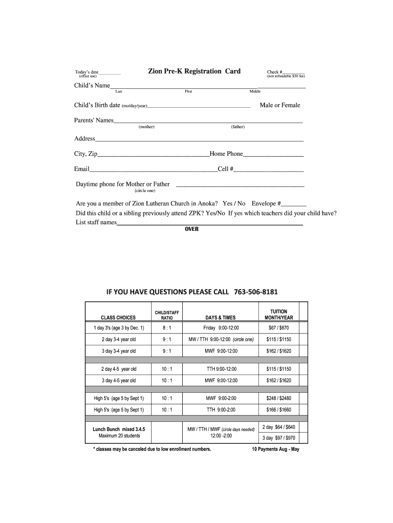 Form preview