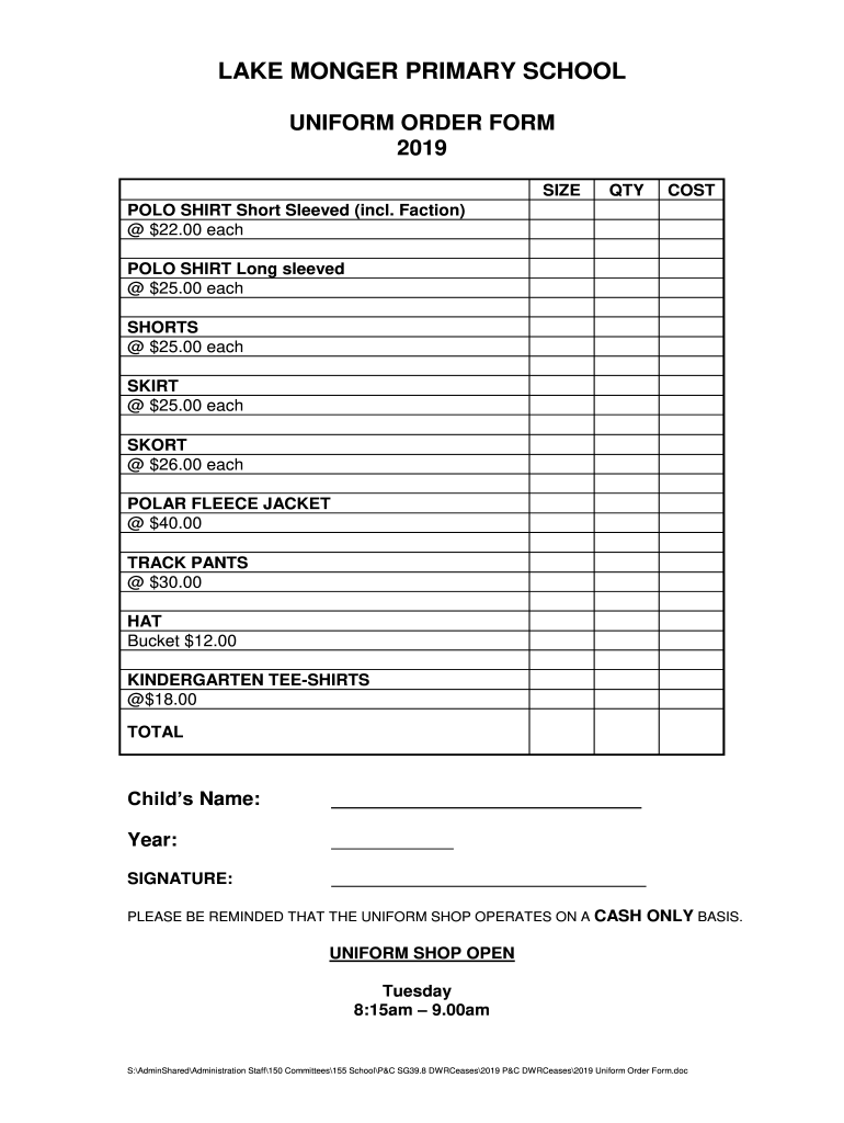 Form preview