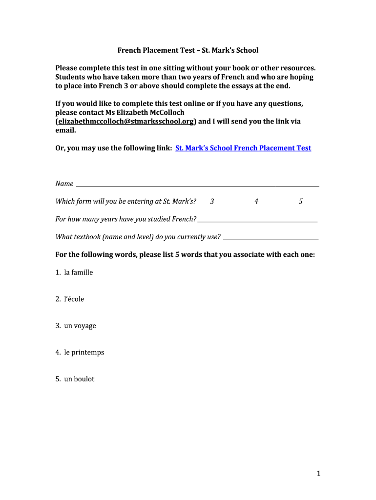 Form preview