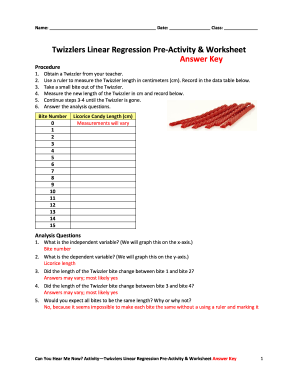 twizzler lab answer key