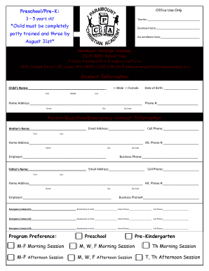 Form preview