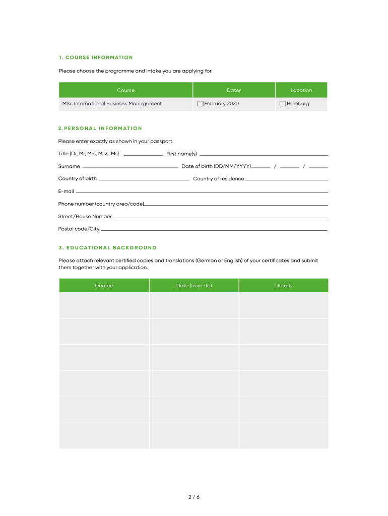 Form preview