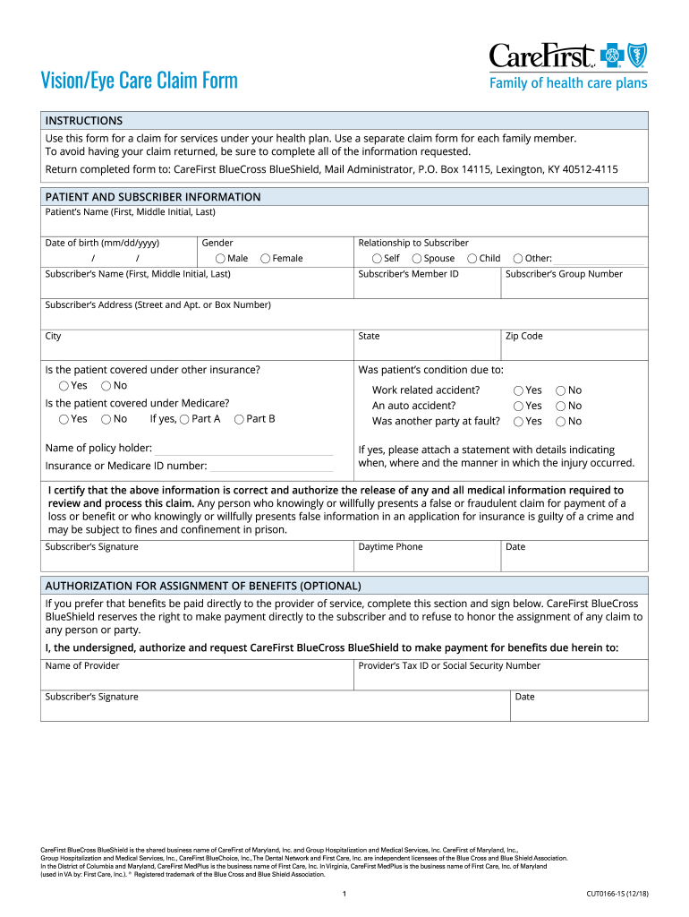 Carefirst change in provider information form cognizant employer identification number