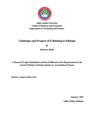 mba research proposal topics in ethiopia