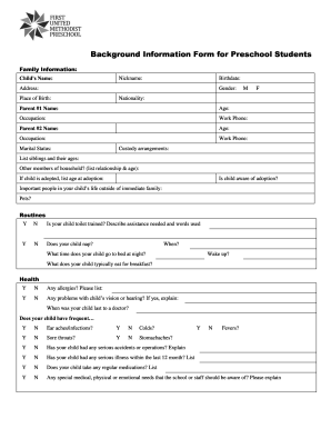 Form preview