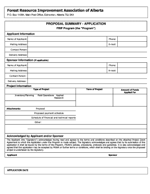 FRIP FRIAA Standard Form Template Project Grant Agreement - CURRENT 27-Jun-2016